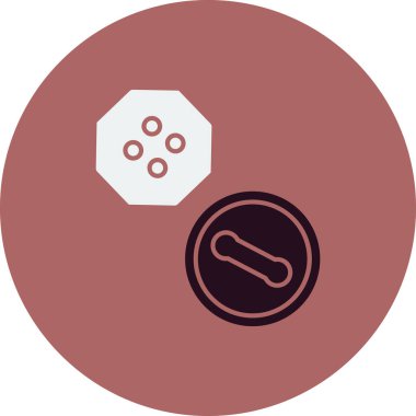 Bir düğme simgesinin gösterimi