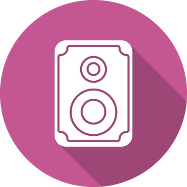 Woofer 'ın vektör illüstrasyonu