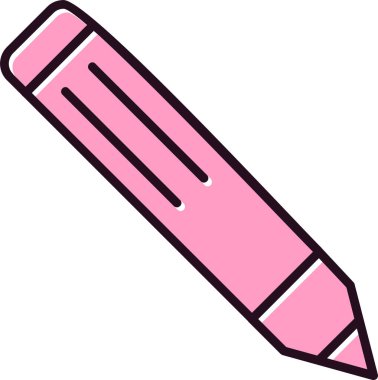 kalem simgesi vektör illüstrasyonu