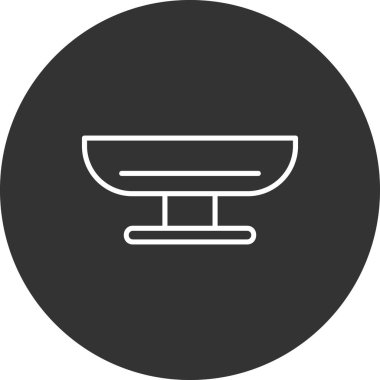 ağırlık ölçeği simgesi, vektör illüstrasyonu