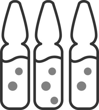 ampul simgesinin vektör illüstrasyonu