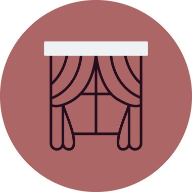 pencere simgesi vektör illüstrasyonu