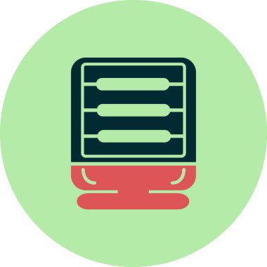 Isıtıcının vektör çizimi