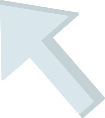 imleç simgesi vektör illüstrasyonu