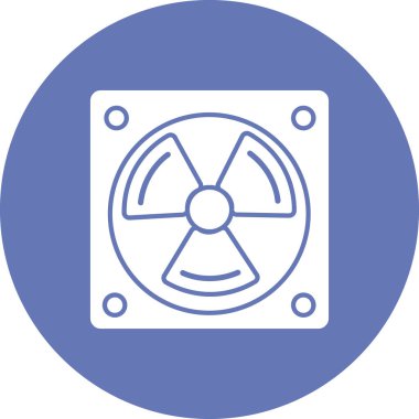 fan simgesi vektör illüstrasyonu