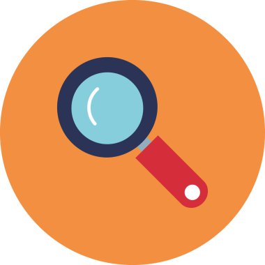 Ara. Web simgesi basit illüstrasyon 