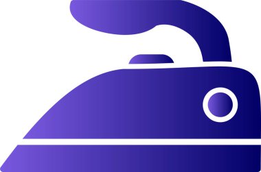 Demir ikon vektör illüstrasyonu