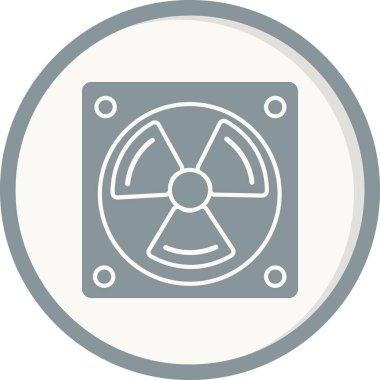 fan simgesi vektör illüstrasyonu