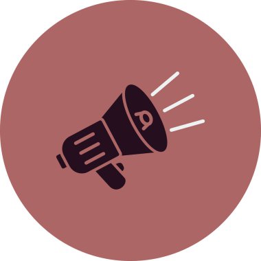 Hoparlörün vektör illüstrasyonu