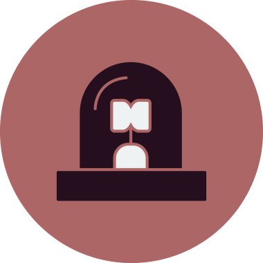 Vektör illüstrasyonu, siren simgesi