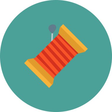 İplik makarası vektör illüstrasyonu