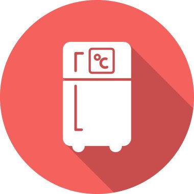 buzdolabı çizgisi vektör simgesi 