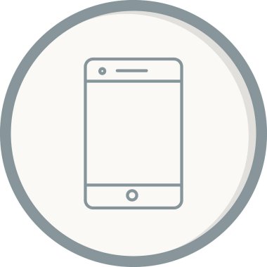 akıllı telefon simgesi, vektör illüstrasyon tasarımı