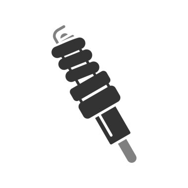 Buji vektör simgesi modern illüstrasyonuName