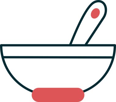 kase ikonu vektör illüstrasyonu