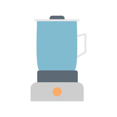 Mutfak karıştırıcı simgesi, vektör illüstrasyonu