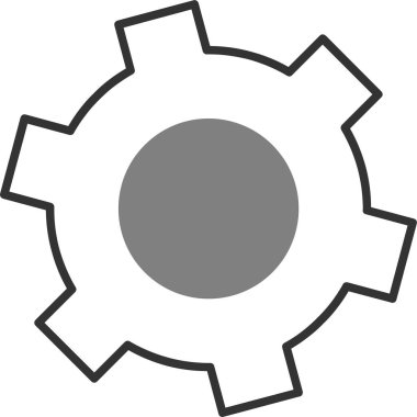 Çarklı. Web simgesi vektör illüstrasyonu ayarlanıyor