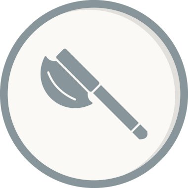 Balta. Web simgesi basit illüstrasyon  