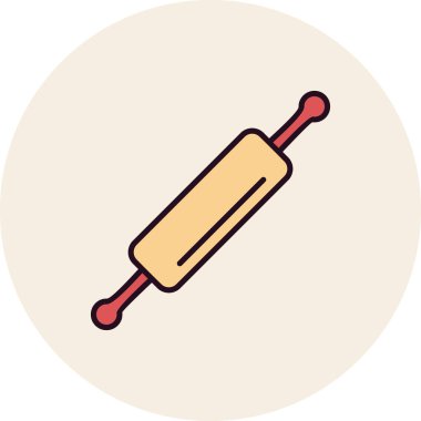 Oklava vektör çizim 