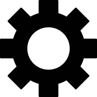 Çarklı. Web simgesi vektör illüstrasyonu ayarlanıyor