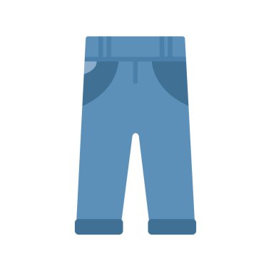 pantolon simgesi vektör illüstrasyonu 
