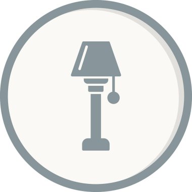 zemin lamba simge vektör çizim