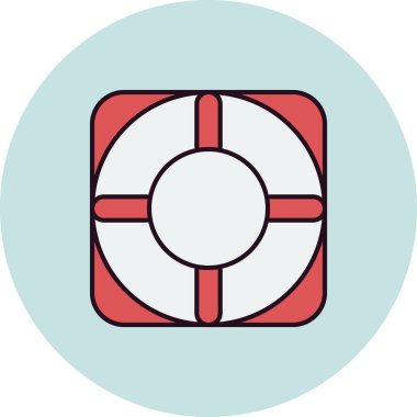 Sahil Güvenlik vektör çizim