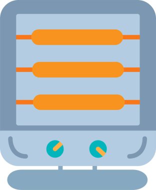 Isıtıcının vektör çizimi