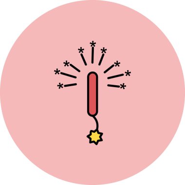 Maytapın vektör illüstrasyonu