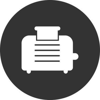 tost makinesi vektör illüstrasyonu