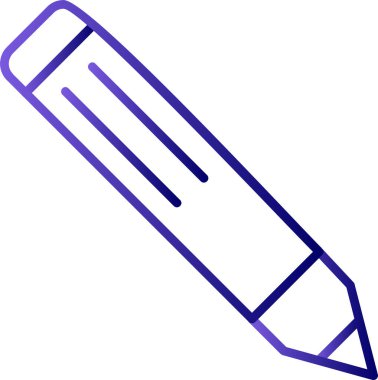 kalem simgesi vektör illüstrasyonu