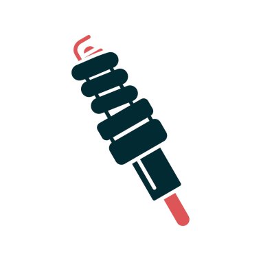 Buji vektör simgesi modern illüstrasyonuName