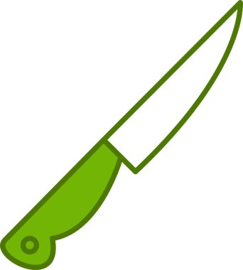 Bıçak. Web simgesi basit illüstrasyon 