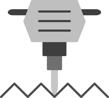 Balyoz. Web simgesi vektör illüstrasyonu