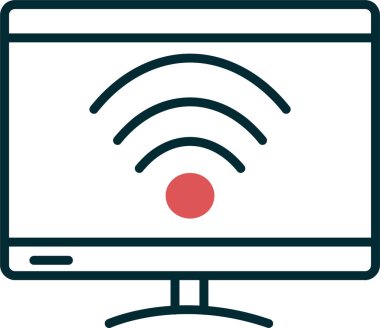 Akıllı televizyon. Web simgesi