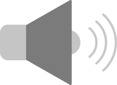 Sesin vektör illüstrasyonu 