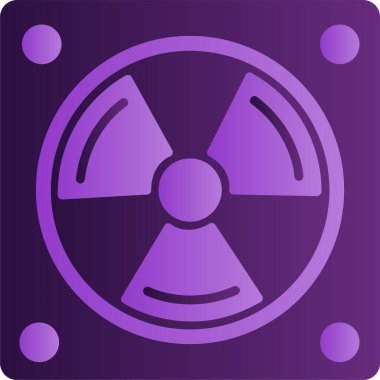 fan simgesi vektör illüstrasyonu