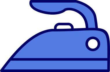 Demir ikon vektör illüstrasyonu