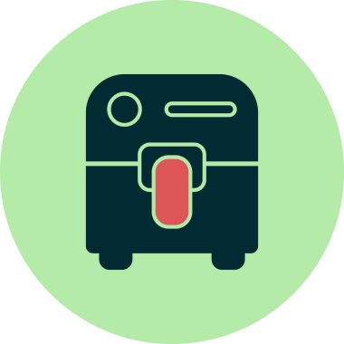 Resim, Air Fryer simge vektörü