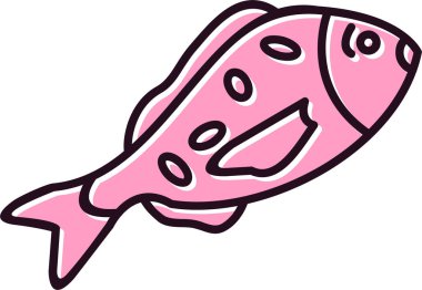 Jew Fish icon vector illustration