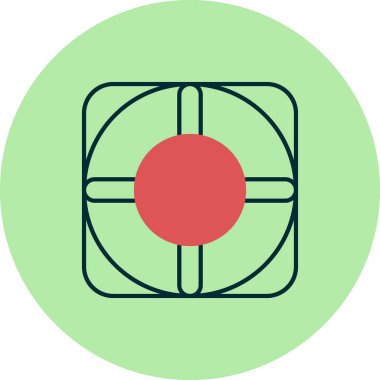 Sahil Güvenlik vektör çizim