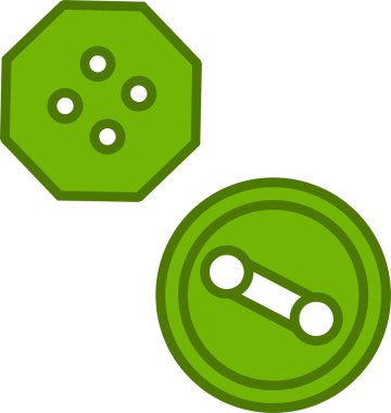 Bir düğme simgesinin gösterimi