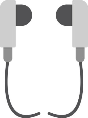 Eller serbest kulaklık vektör çizimi