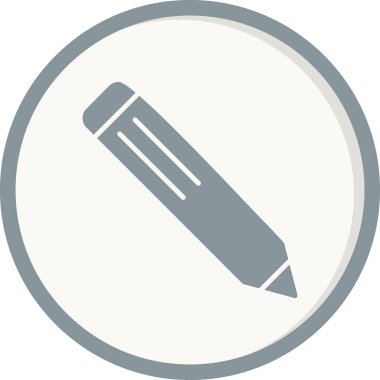 kalem simgesi vektör illüstrasyonu