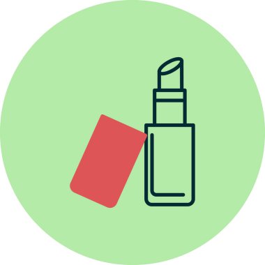 ruj vektör simgesi modern basit illüstrasyon 