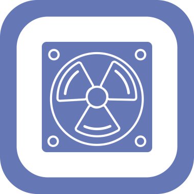 fan simgesi vektör illüstrasyonu