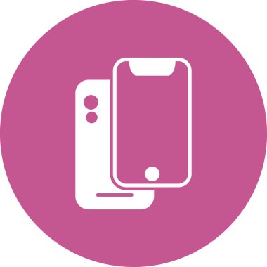 akıllı telefon simgesi, vektör illüstrasyon tasarımı