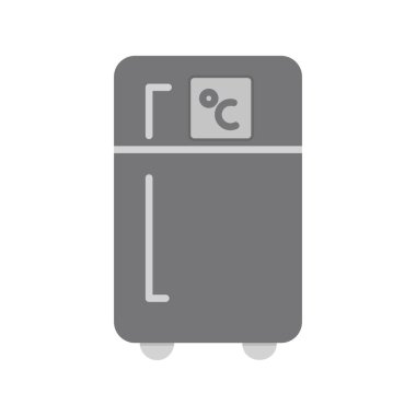 buzdolabı çizgisi vektör simgesi 