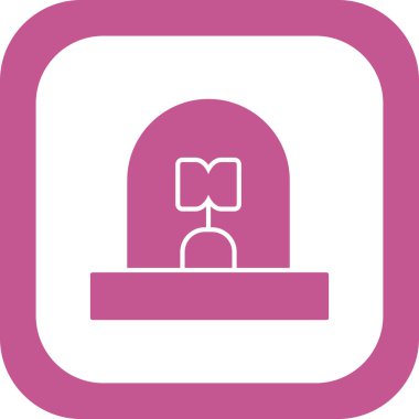 Vektör illüstrasyonu, siren simgesi