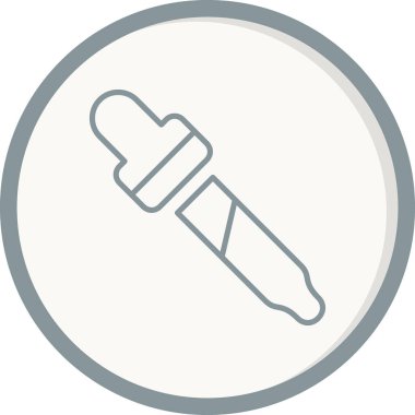 Renk seçici. Web simgesi basit illüstrasyon